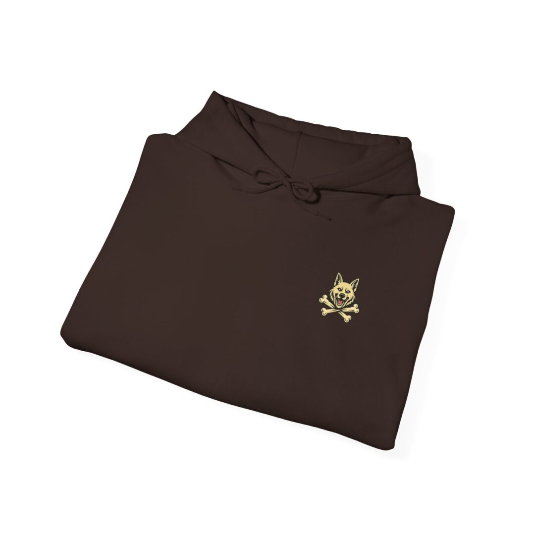 Men's K-9's & Chaos | Gold Skull Paw Lightning Hoodie - Image 12