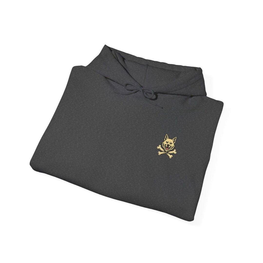 Men's K-9's & Chaos | Gold Skull Paw Lightning Hoodie - Image 16