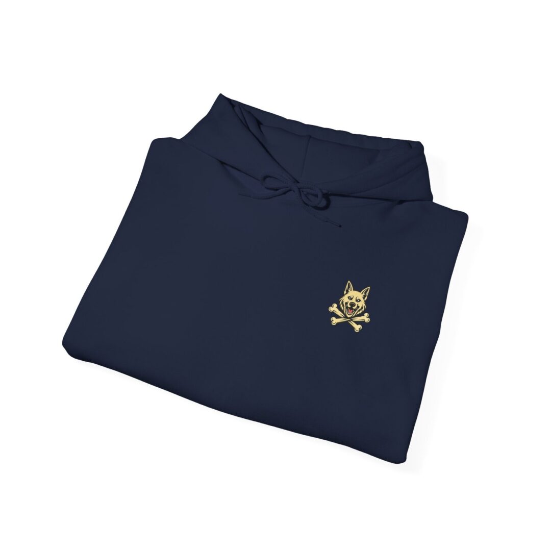 Men's K-9's & Chaos | Gold Skull Paw Lightning Hoodie - Image 24