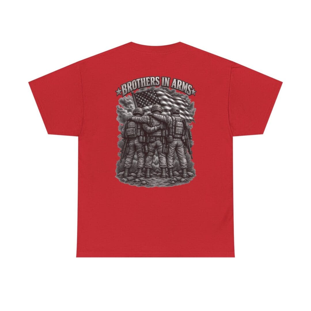 Brothers in Arms Veteran | Military Brotherhood T-Shirt - Image 4