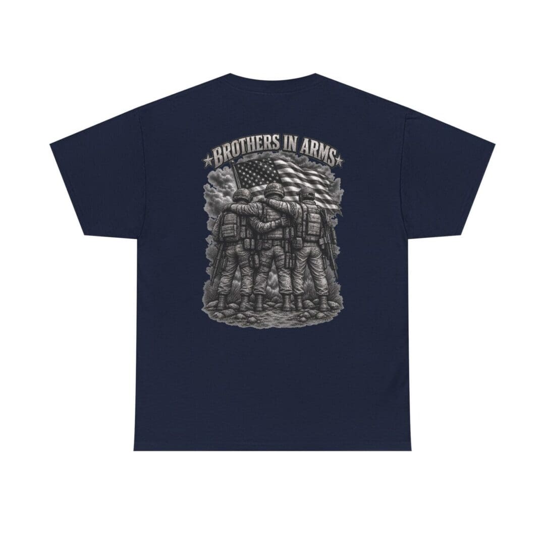 Brothers in Arms Veteran | Military Brotherhood T-Shirt - Image 4